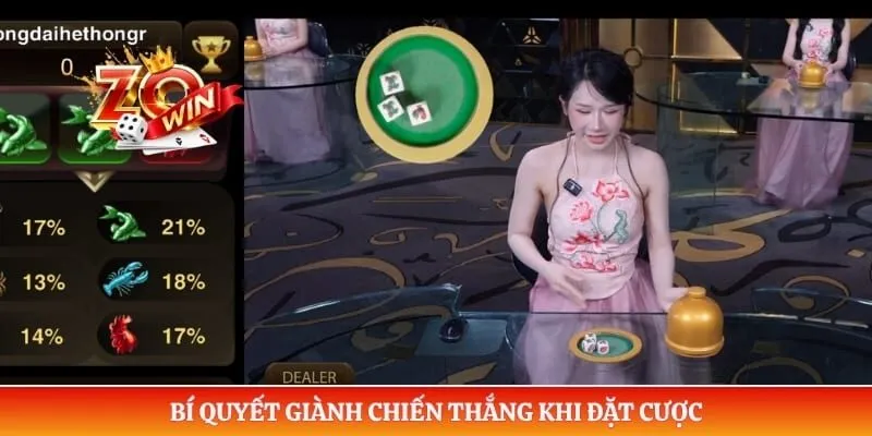 Bí quyết giành chiến thắng khi đặt cược