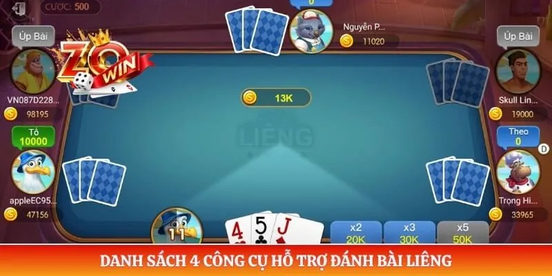Bài Liêng Bịp - Tổng Hợp Các Thủ Thuật Và Cách Phòng Tránh 3 Danh sách 4 công cụ hỗ trợ đánh bài Liêng