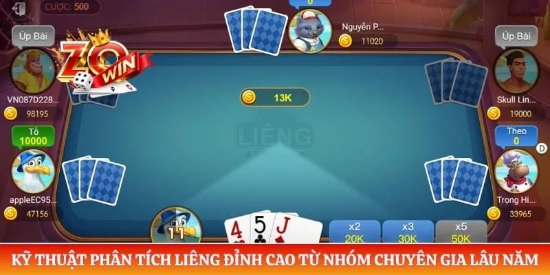 Bài Liêng Zowin - 3 Mẹo Chơi Game Bài Để Luôn Thắng Lớn 3 Kỹ thuật phân tích liêng đỉnh cao từ nhóm chuyên gia lâu năm